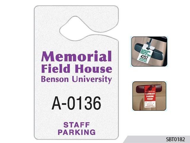 custom cut and print vehicle permits car truck bus van parking permit